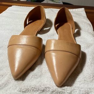 Madewell d’Orsay leather flats